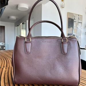 Poppy Barley Rich Brown Satchel